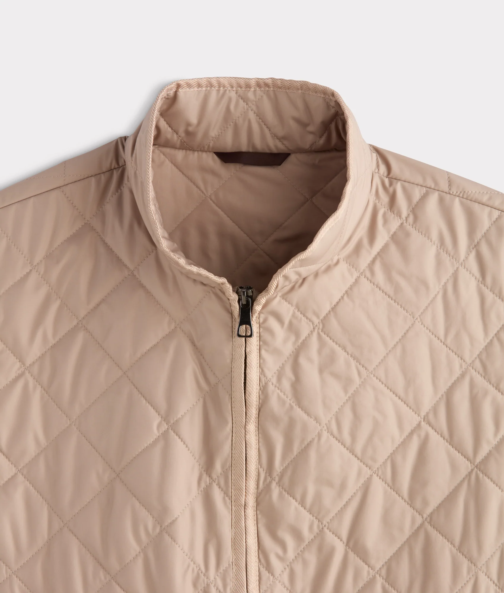 Jameson Quilted Vest :: Khaki