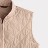 Jameson Quilted Vest :: Khaki