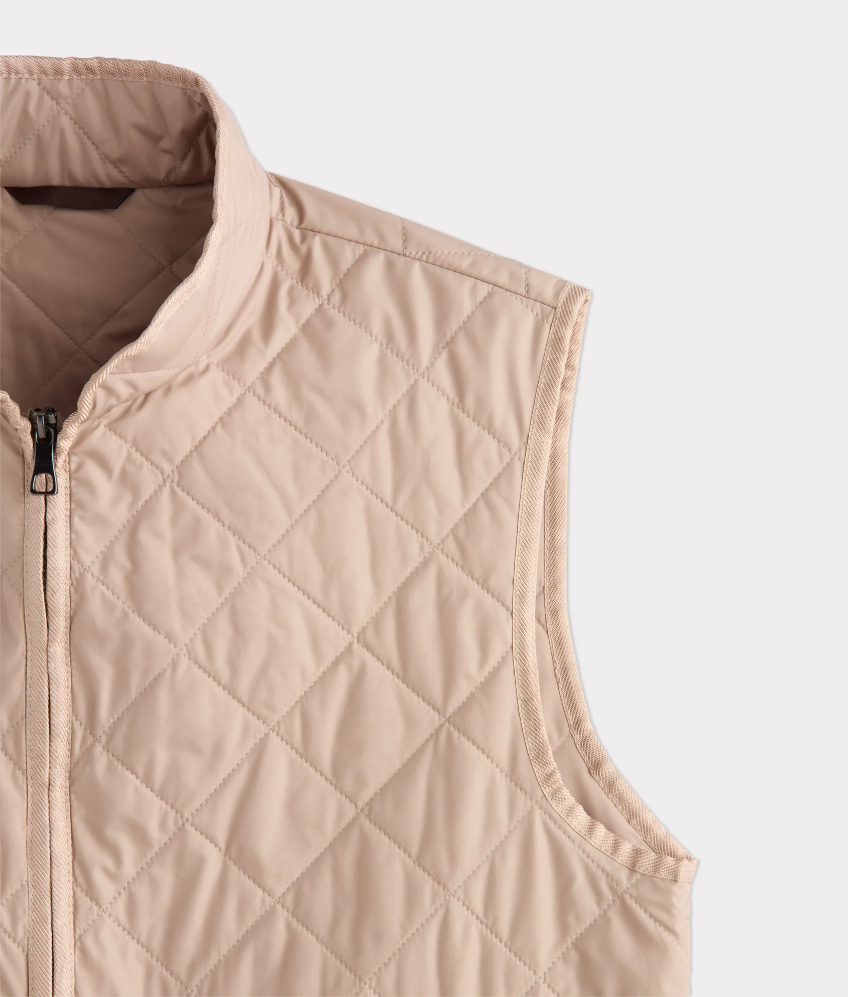 Jameson Quilted Vest :: Khaki