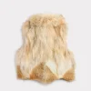 Kirsta Fur Vest :: Natural