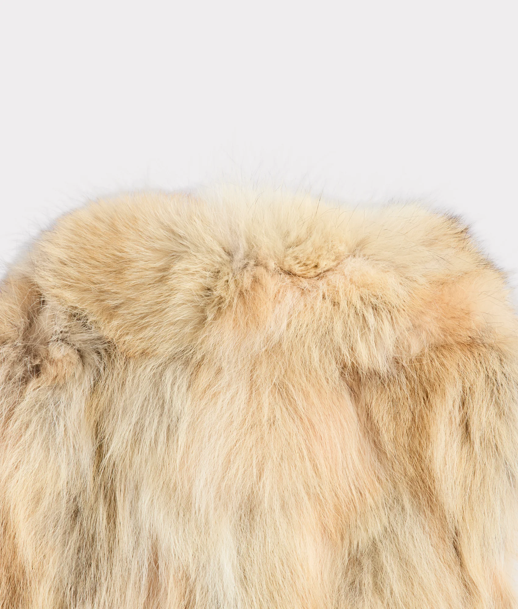 Kirsta Fur Vest :: Natural