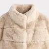 Leona Fur Coat :: Beige