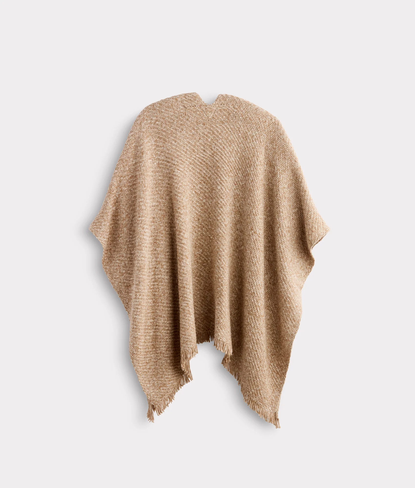 Ava Short Cape :: Light Brown