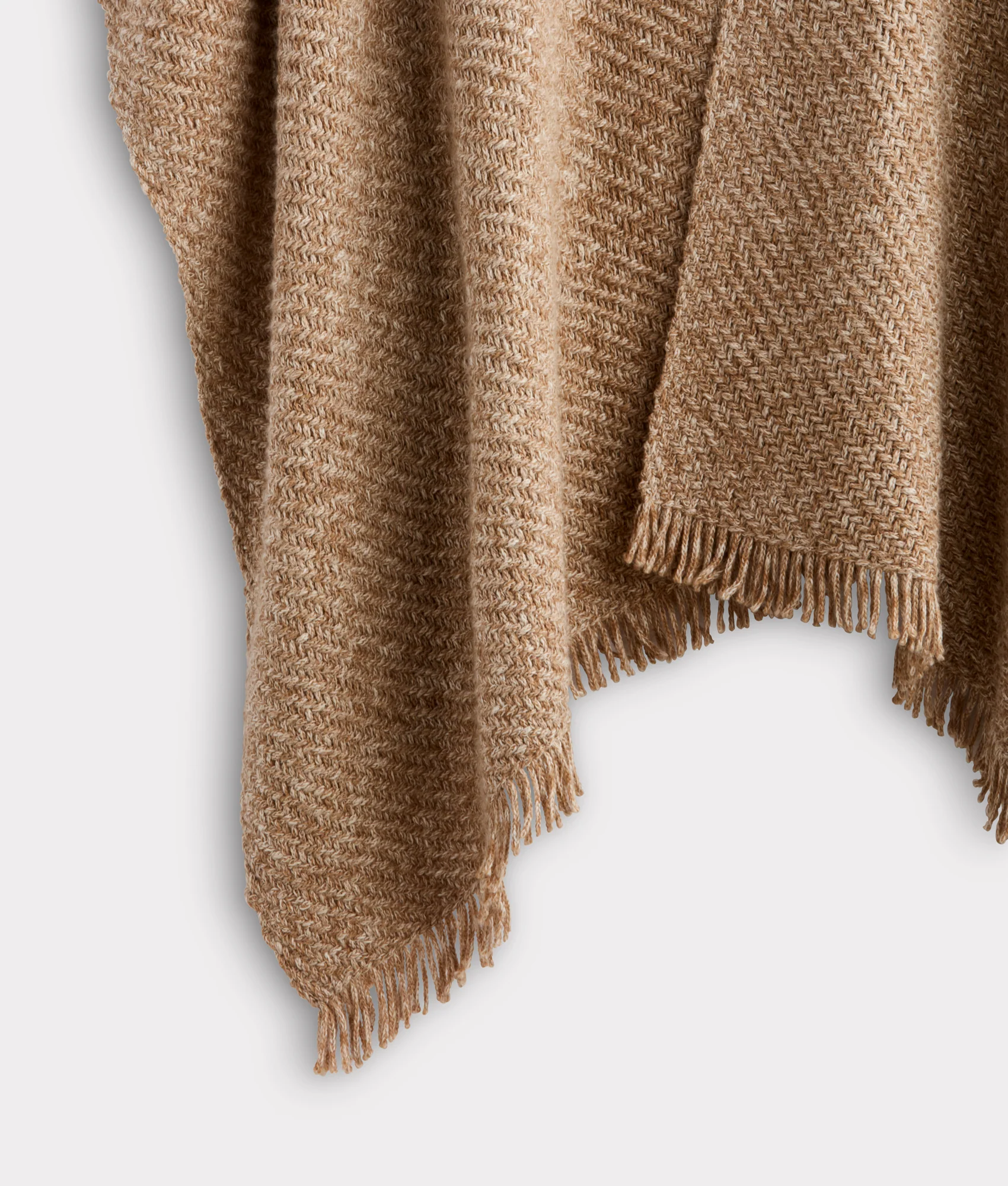 Ava Short Cape :: Light Brown