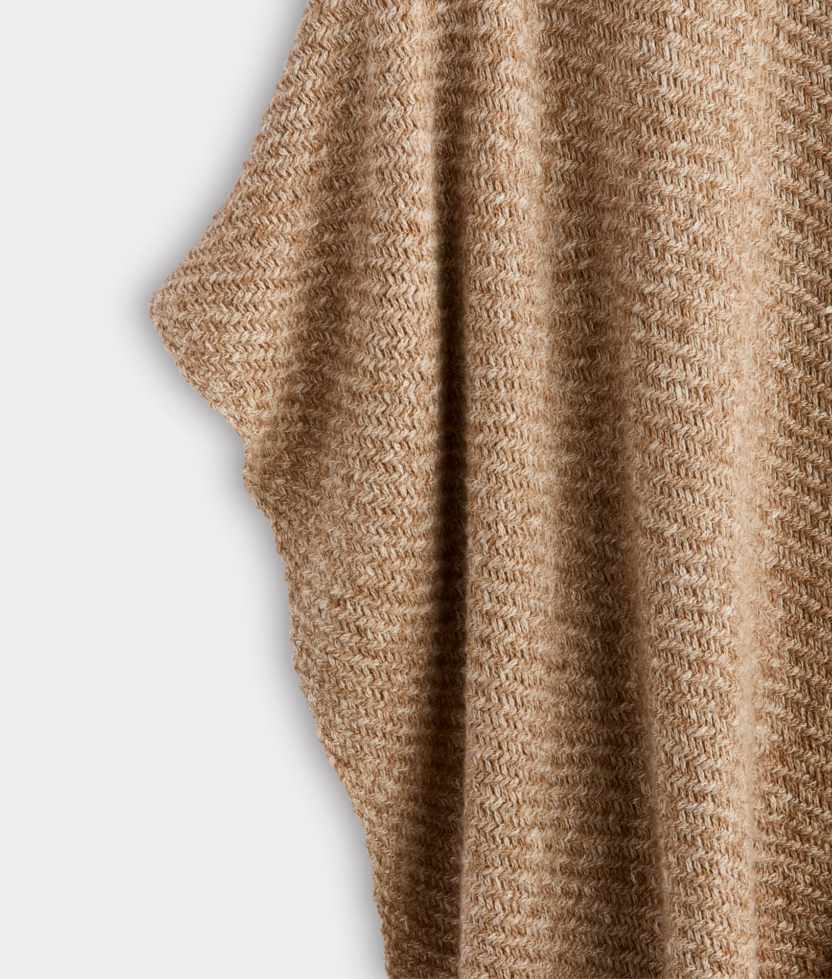 Ava Short Cape :: Light Brown