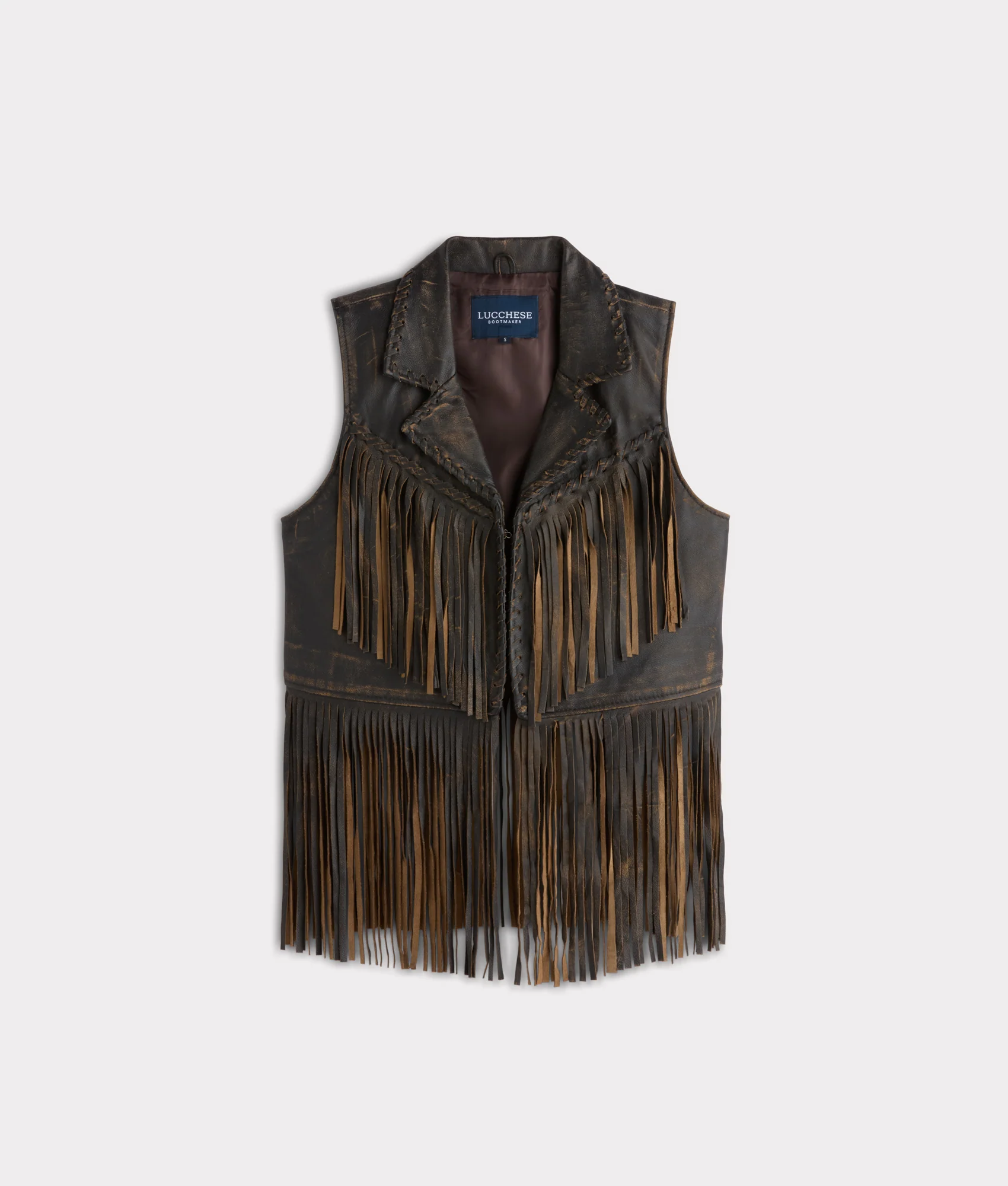 5913-estelle-distressed-fringe-leather-vest-brown-1.webp Estelle Distressed Fringe Leather Vest :: Brown