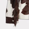 Harper Fringe Jacket :: Brown Mix