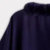 Arden Cashmere Wrap :: Navy