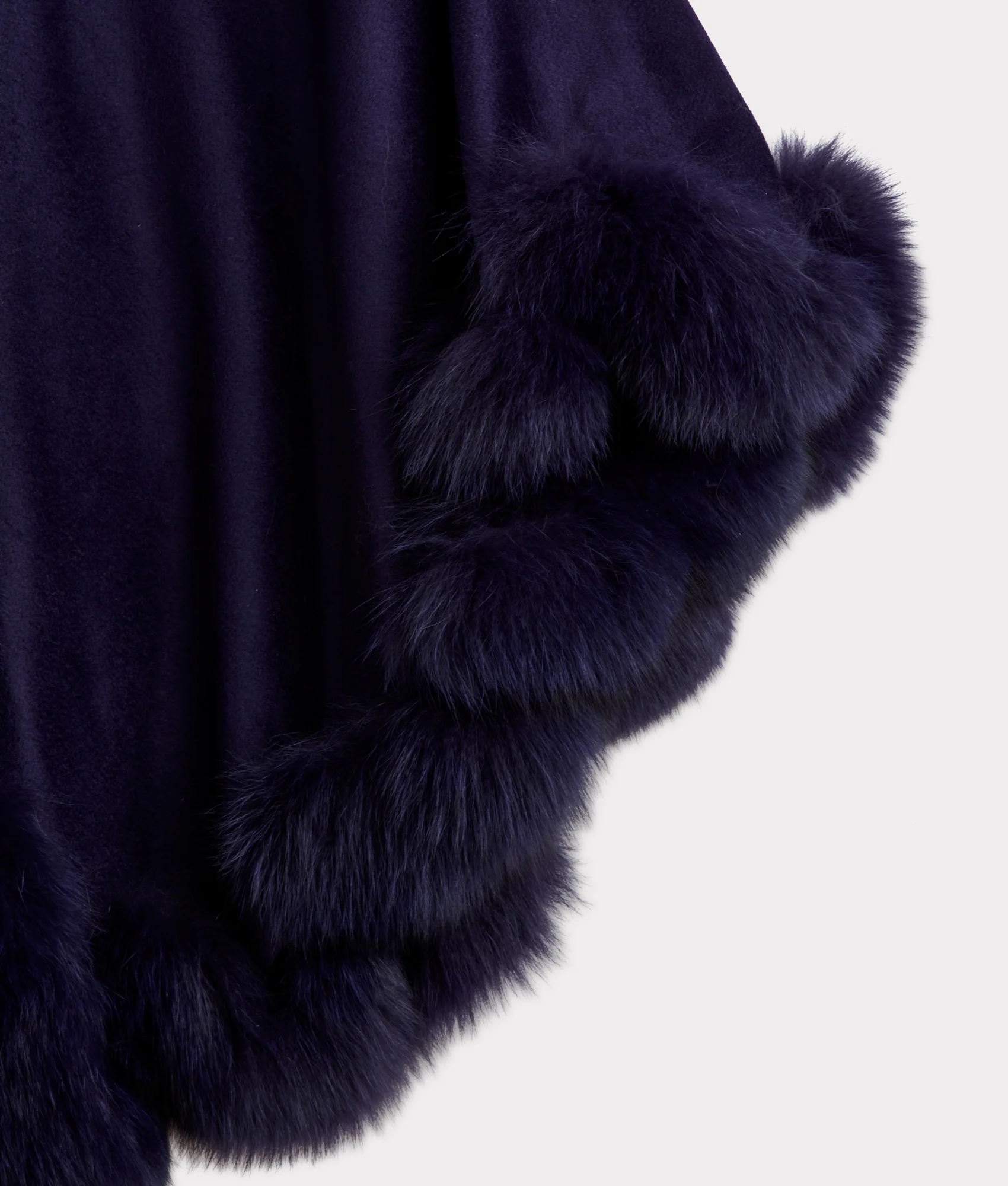 Arden Cashmere Wrap :: Navy