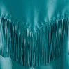 Tallulah Fringe Jacket :: Teal
