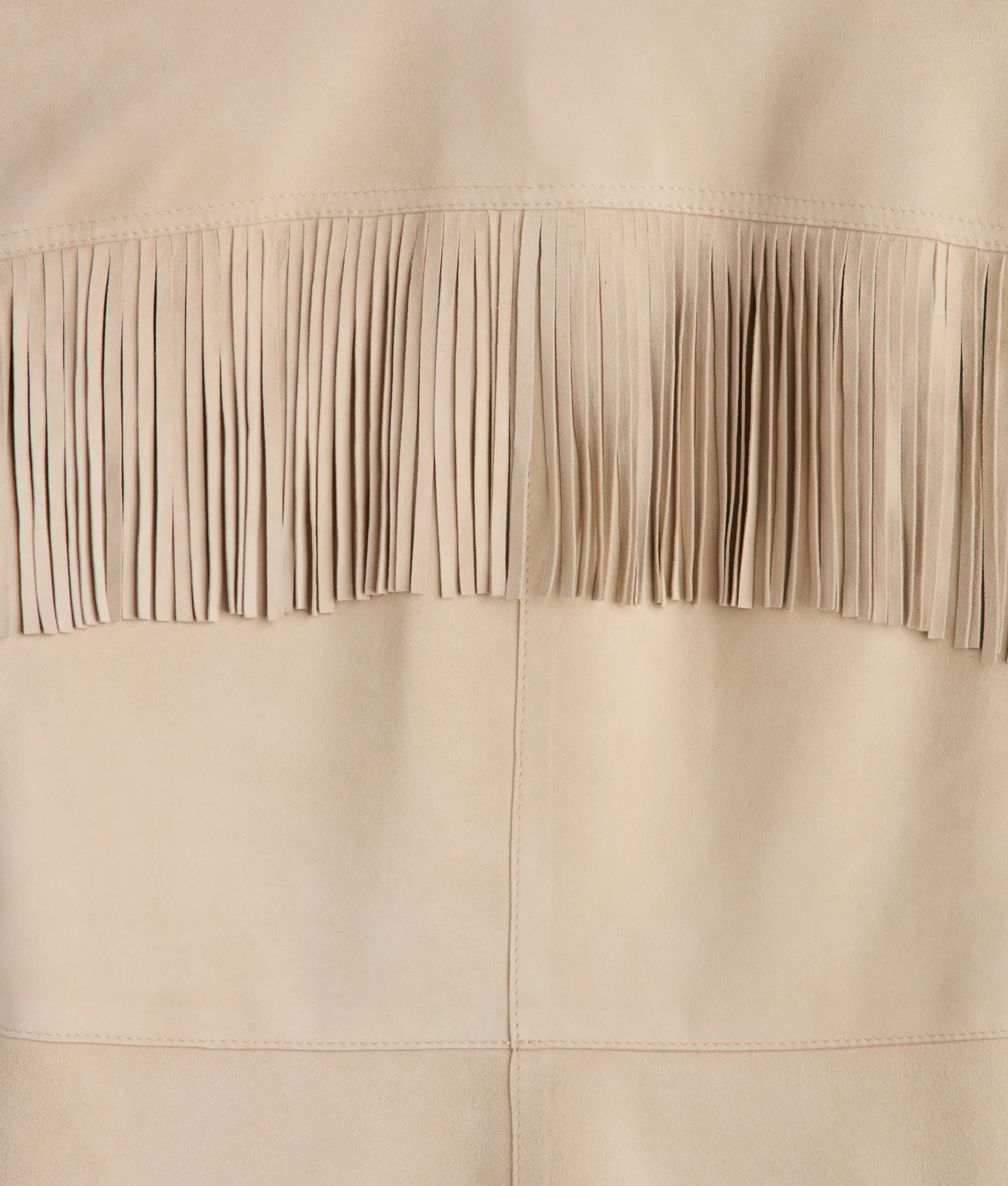 Olathe Fringe Jacket :: Sand
