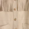 Olathe Fringe Jacket :: Sand