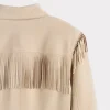 Olathe Fringe Jacket :: Sand