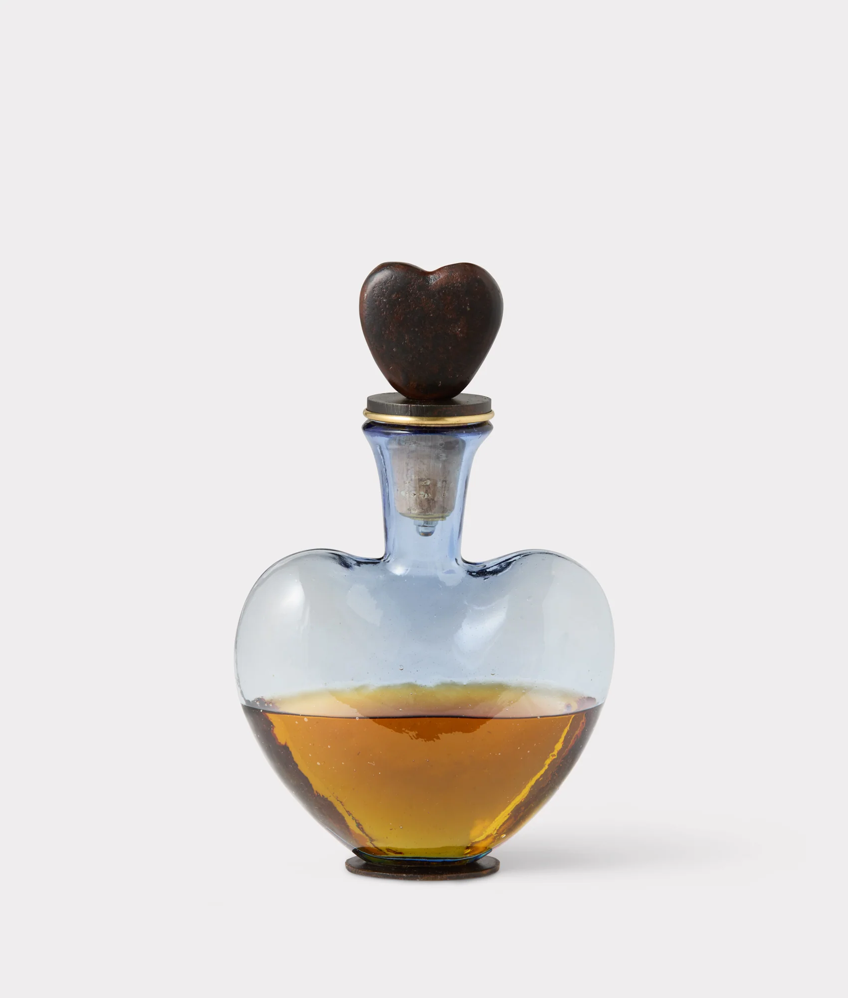 Azalea Heart Decanter :: Blue