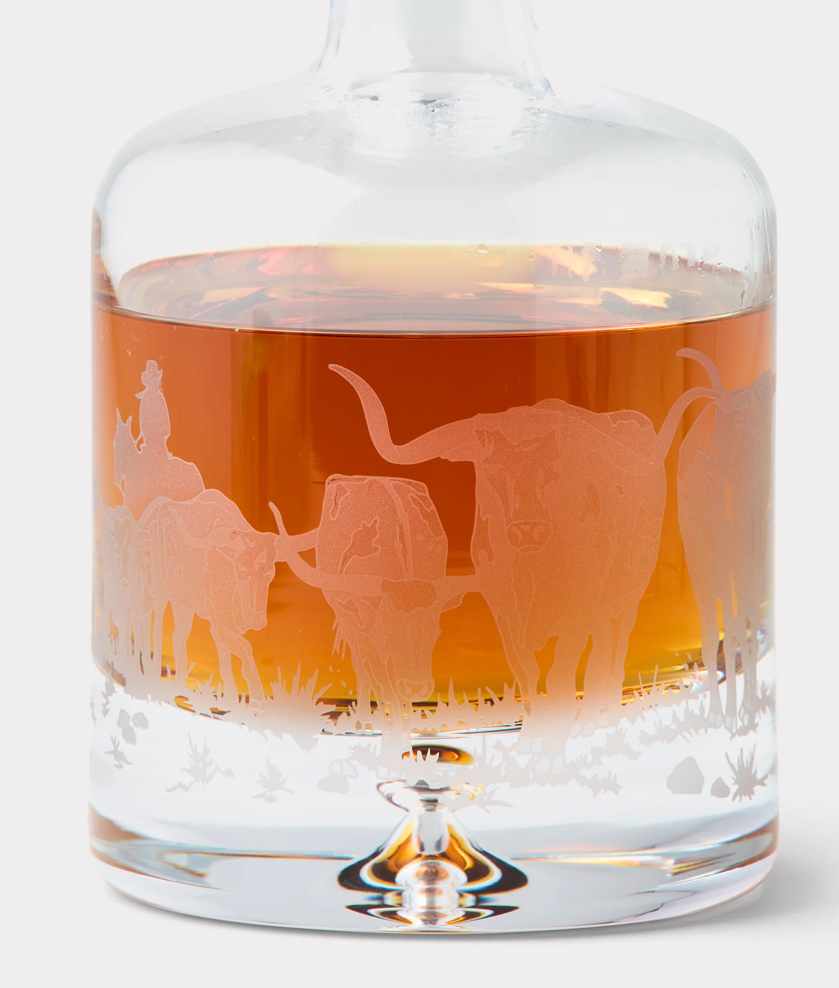Stampede Decanter :: Crystal