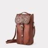 Lucchese x Chappellet Wine Bag :: Tobacco