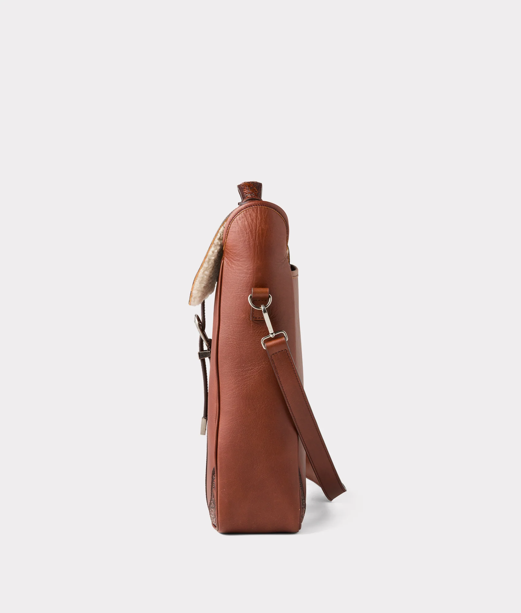 Lucchese x Chappellet Wine Bag :: Tobacco