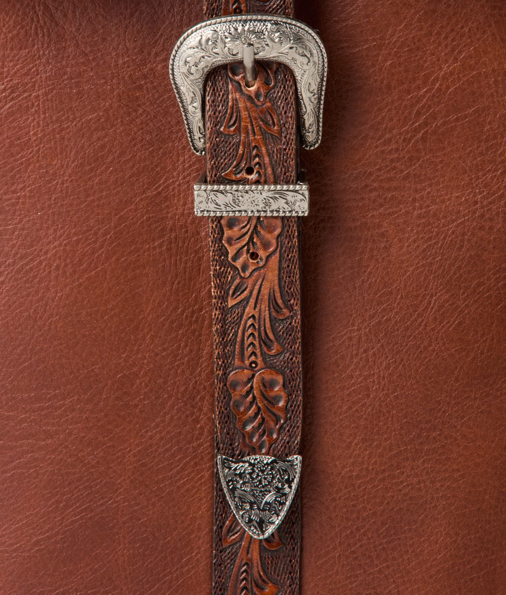 Lucchese x Chappellet Wine Bag :: Tobacco