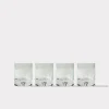 Stampede Whiskey Glasses - Set of Four :: Crystal