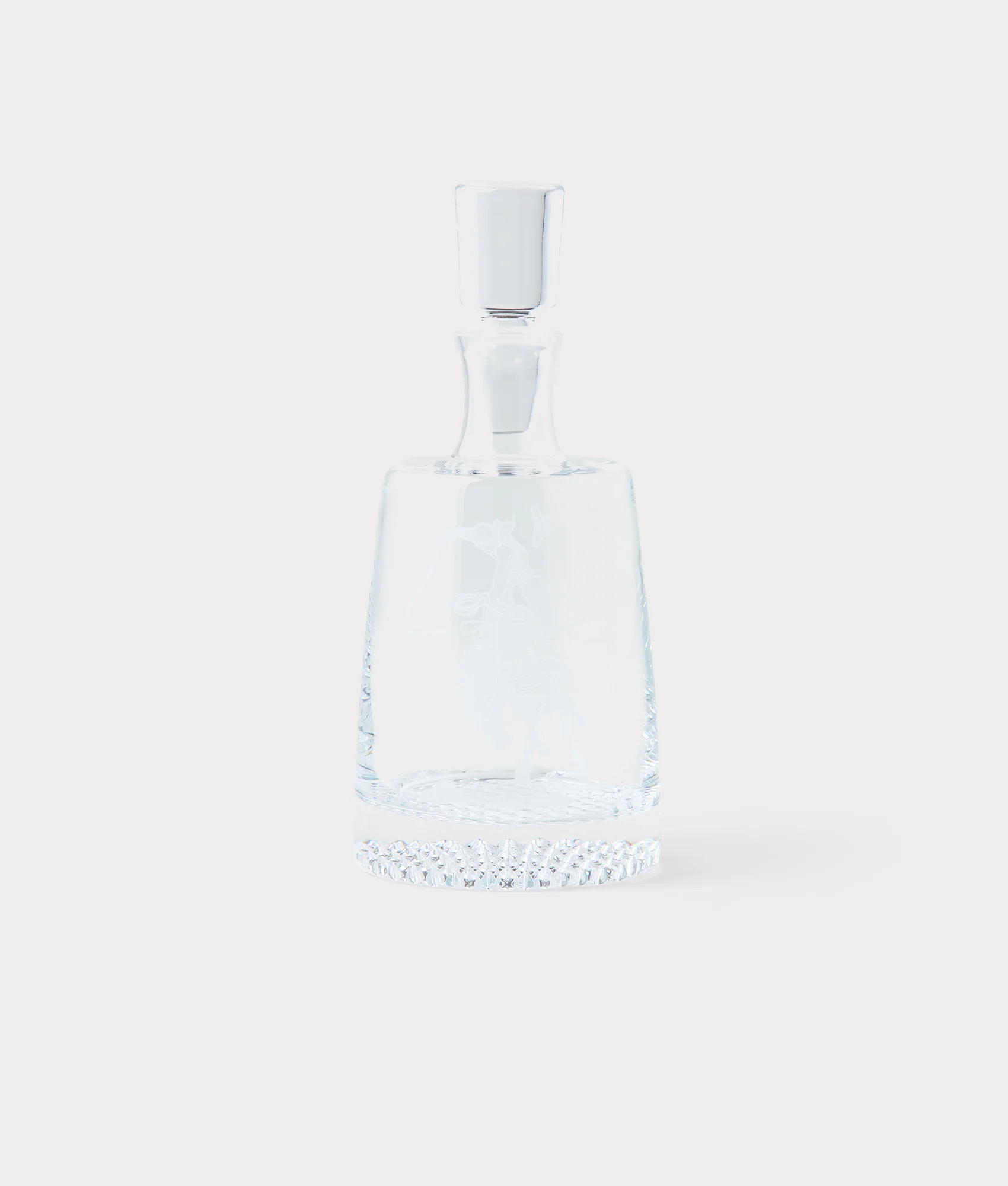 Saddle Bronc Decanter :: Crystal