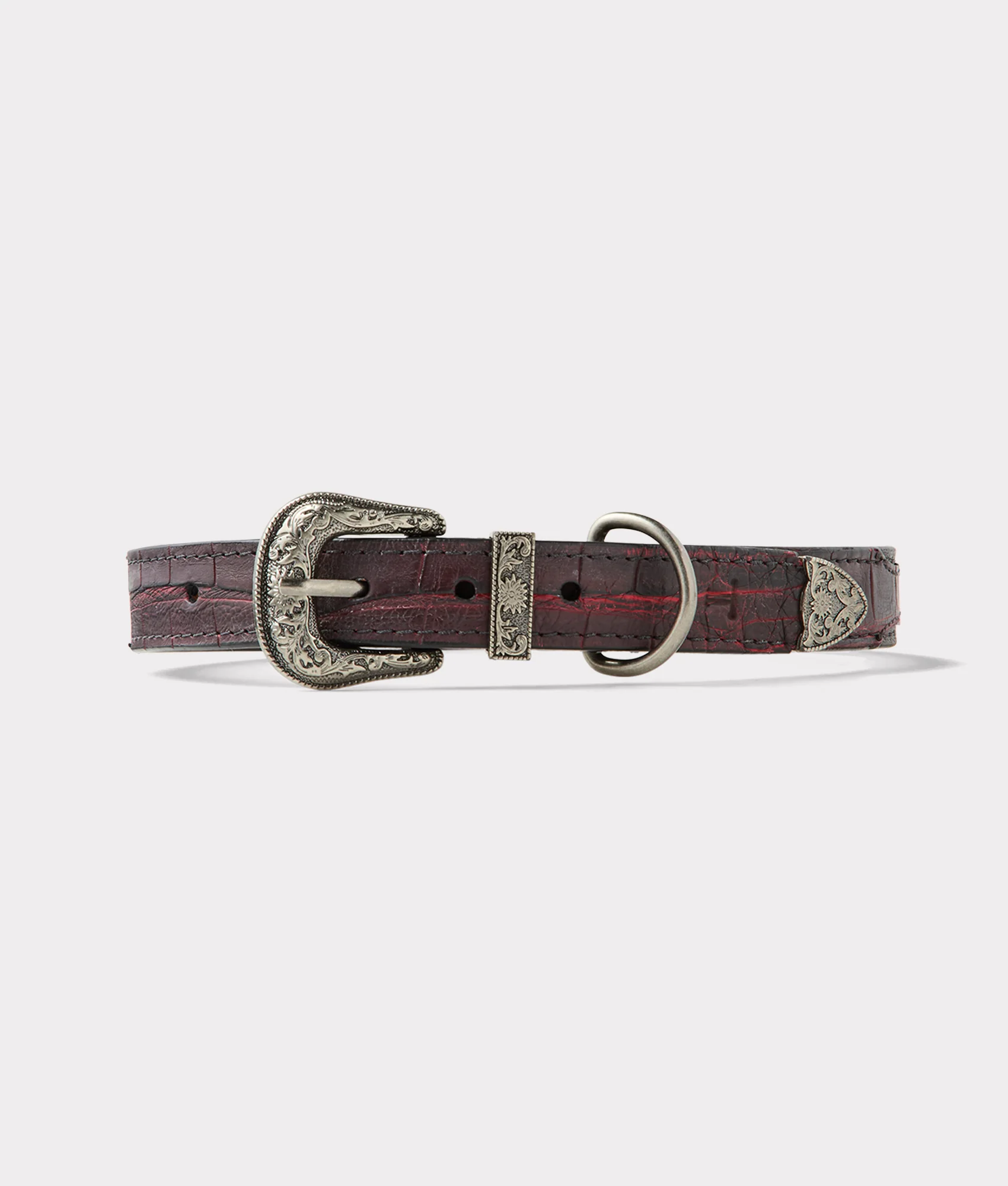 Exotic Dog Collar :: Black Cherry