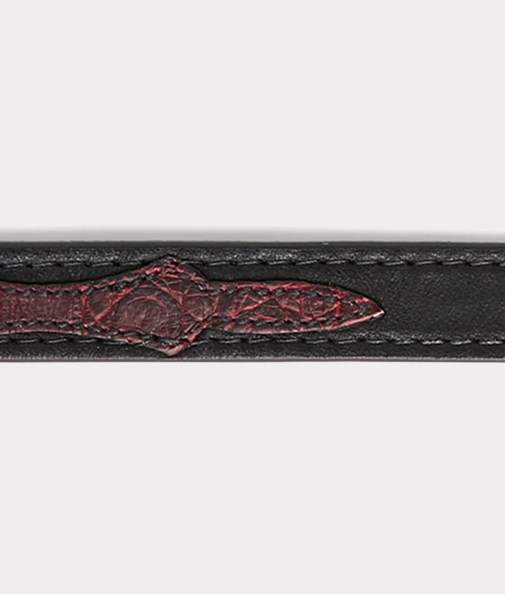 Exotic Dog Collar :: Black Cherry