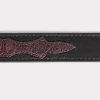 Exotic Dog Collar :: Black Cherry