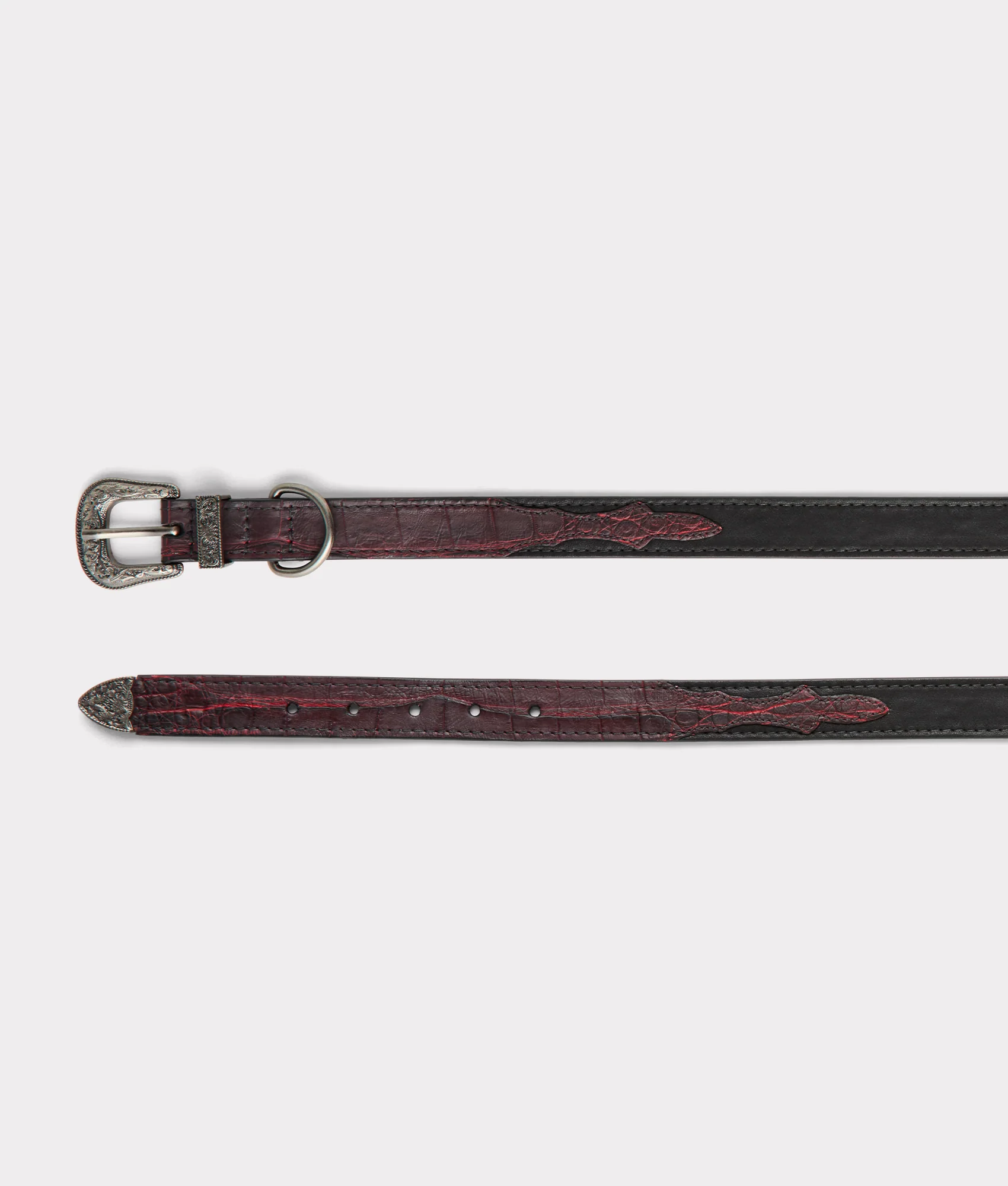Exotic Dog Collar :: Black Cherry