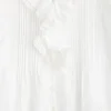 Belle Ruffle Blouse :: White