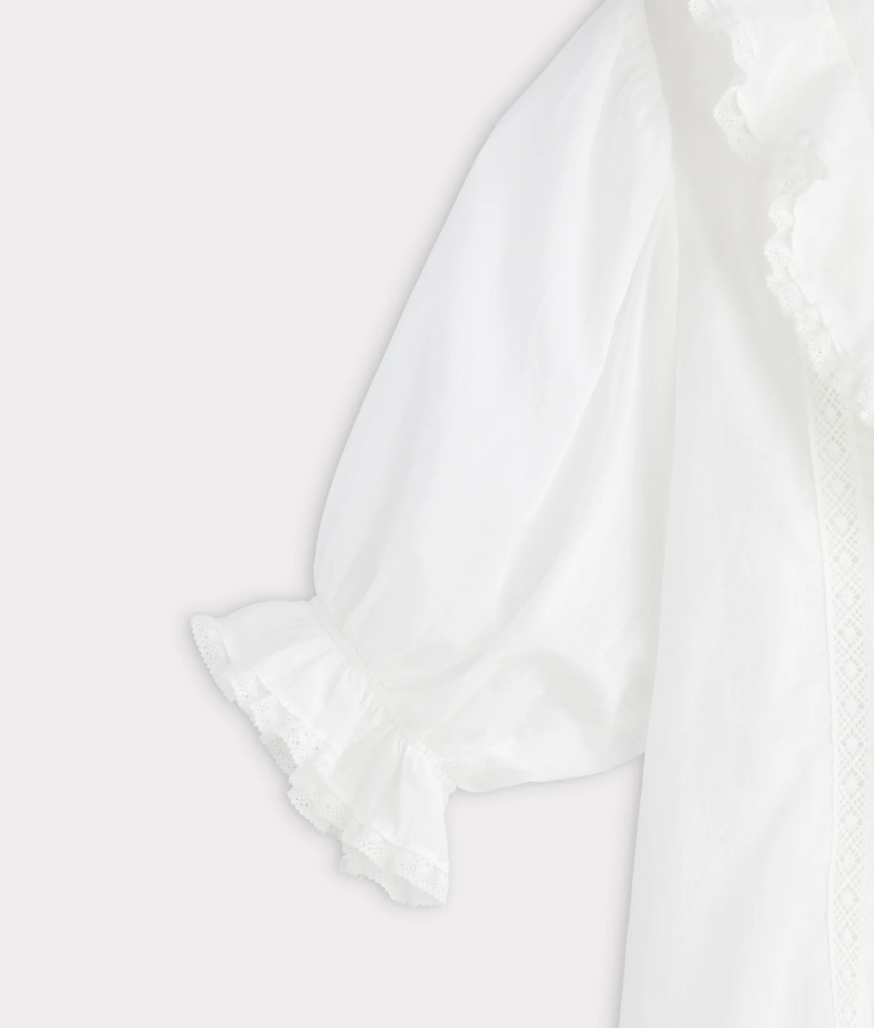 Belle Ruffle Blouse :: White
