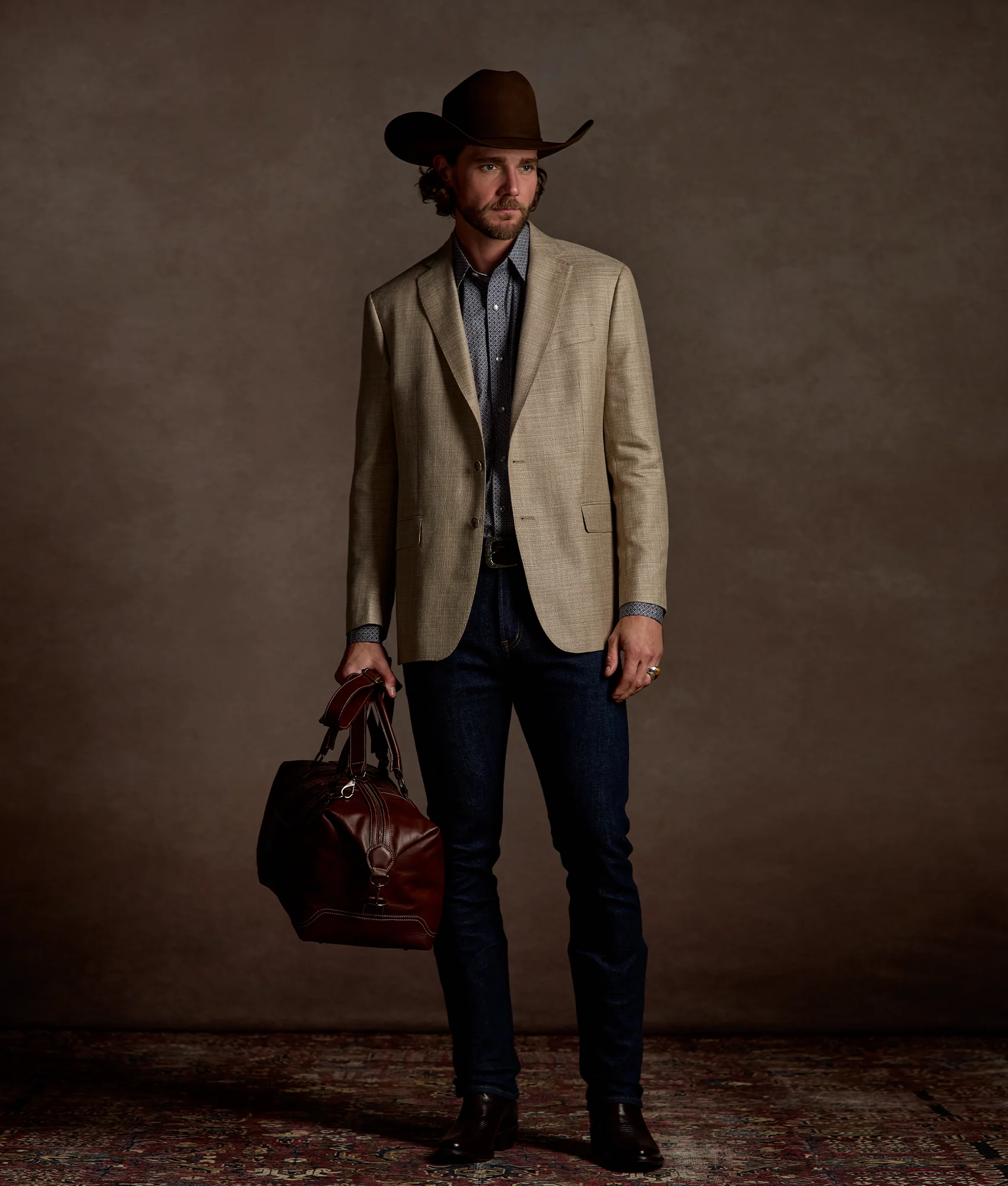 El Paso Cowboy Fit :: Geometric Medallion