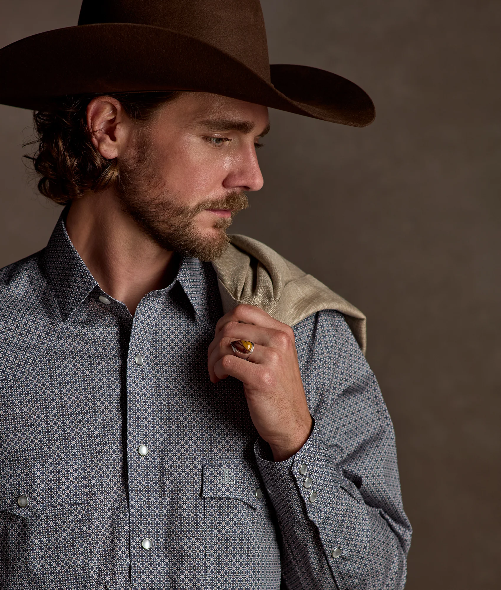 El Paso Cowboy Fit :: Geometric Medallion