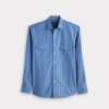 El Paso Square Dobby :: Slate Blue