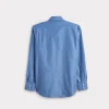 El Paso Square Dobby :: Slate Blue
