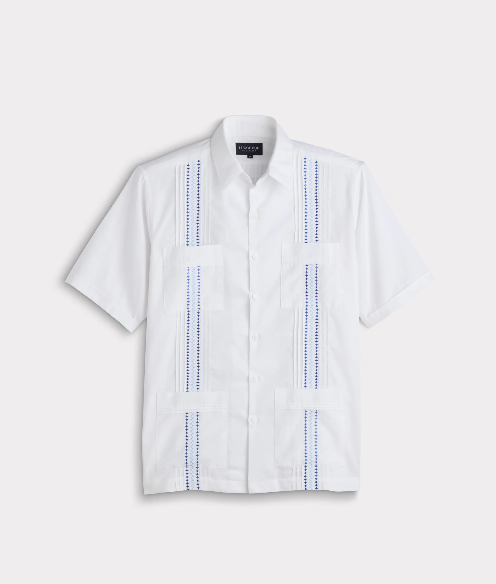 6017-guayabera-shirt-white-1.webp Guayabera Shirt :: White