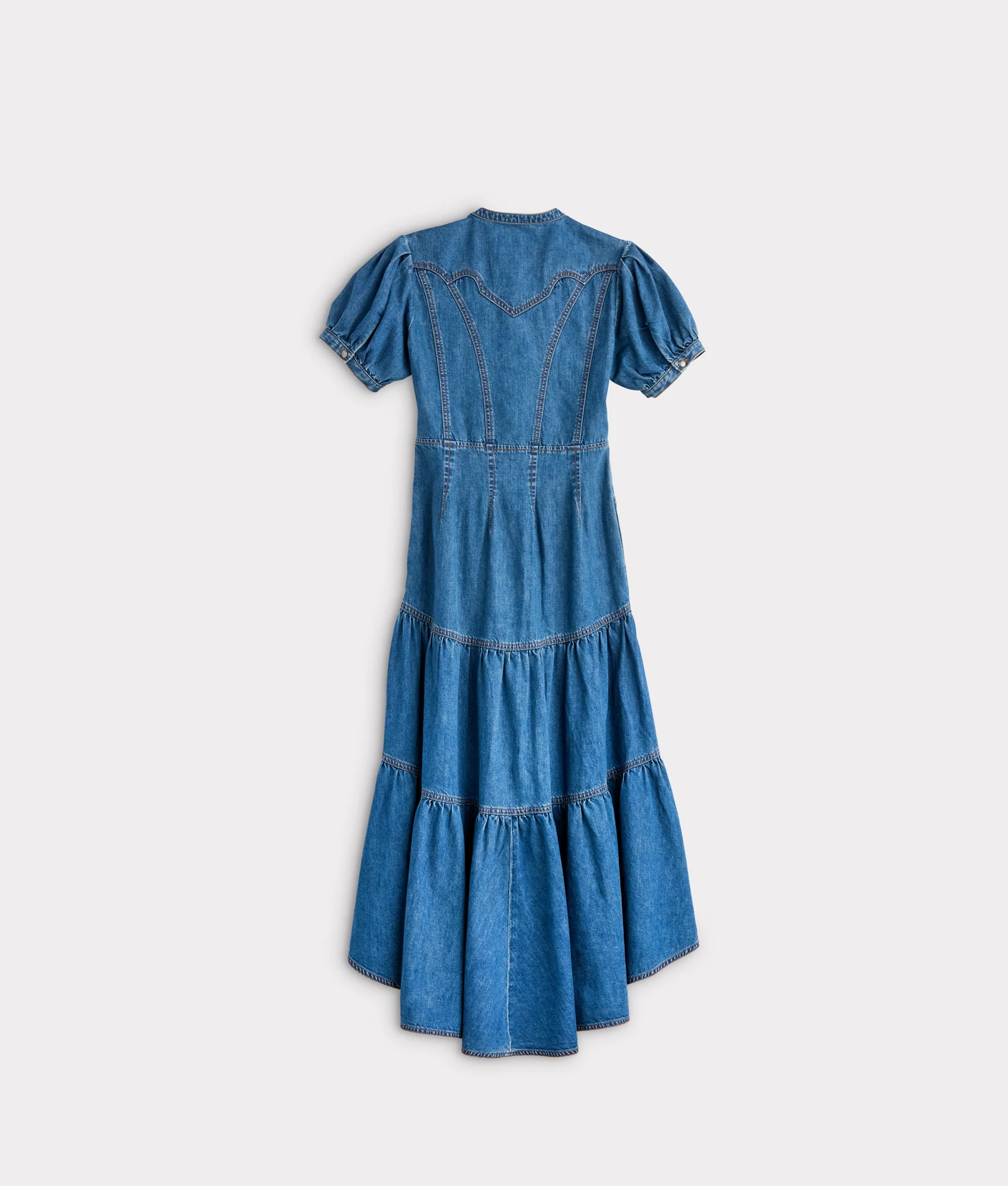 Mason Denim Dress :: Still Water Blue