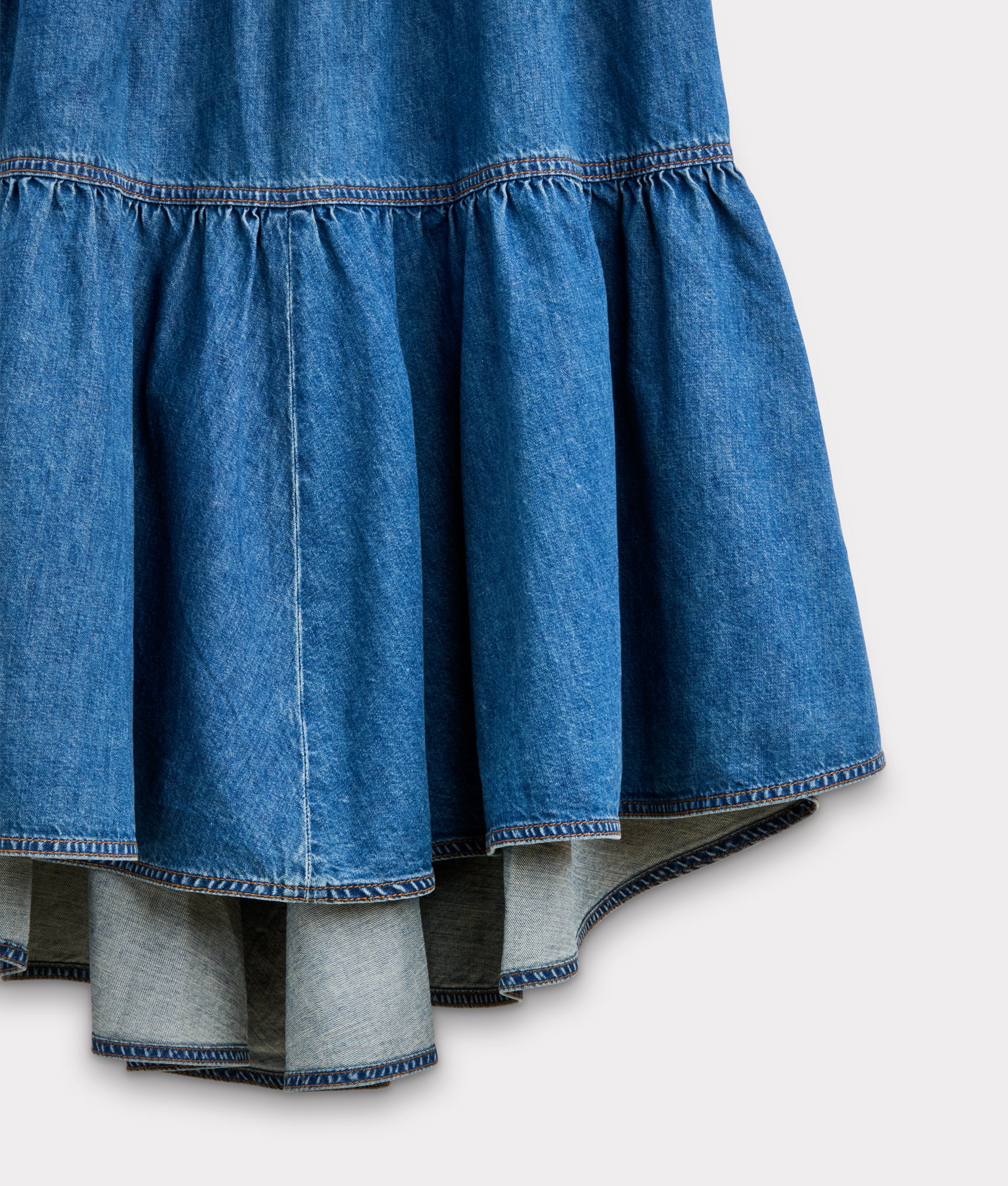 Mason Denim Dress :: Still Water Blue