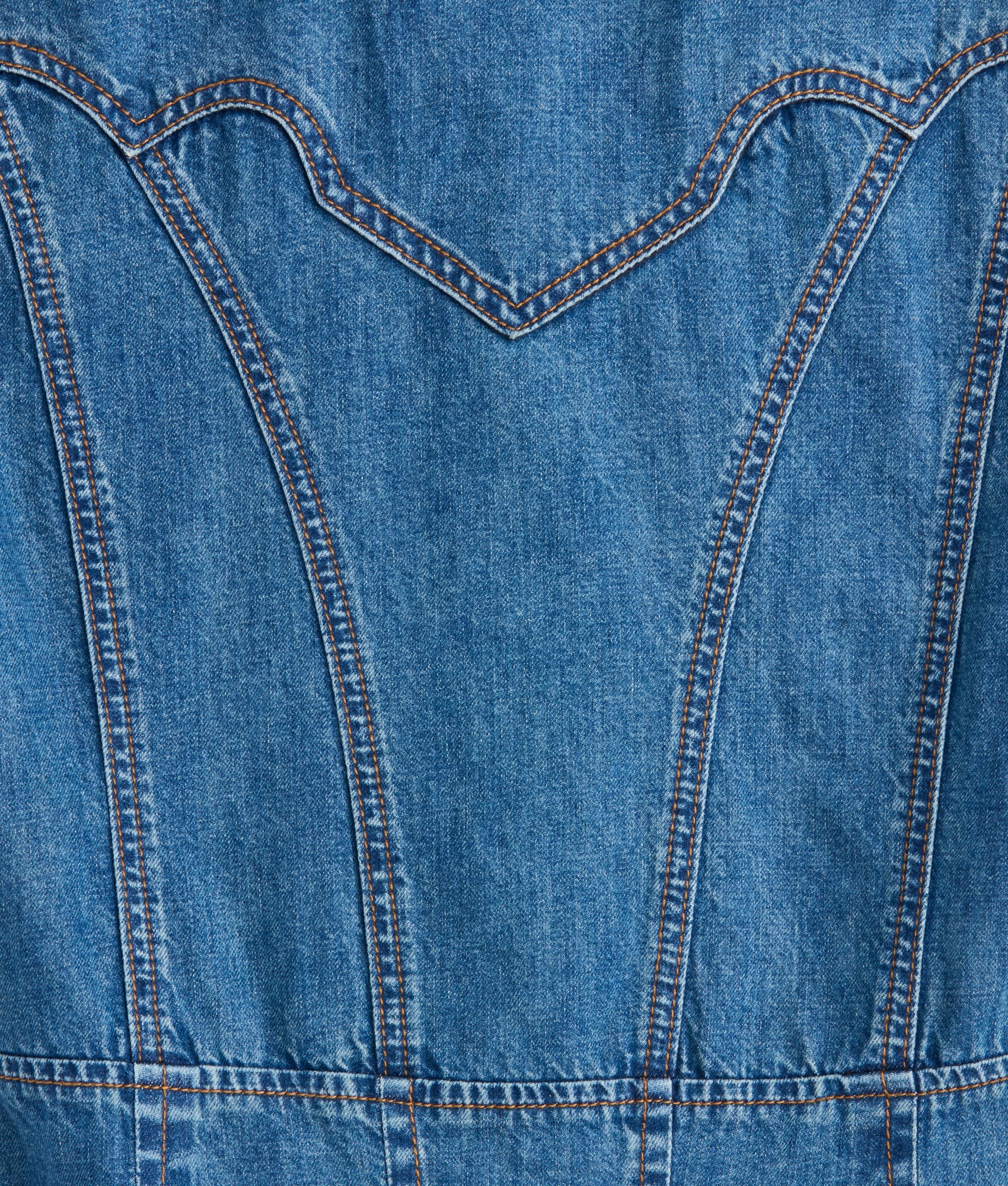 Mason Denim Dress :: Still Water Blue