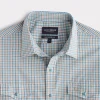 El Paso Tailored Fit :: Tan And Turquoise Check