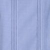 Guayabera Shirt :: Light Blue And White Gingham