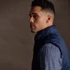 Jameson Quilted Vest :: Navy