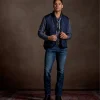 Jameson Quilted Vest :: Navy