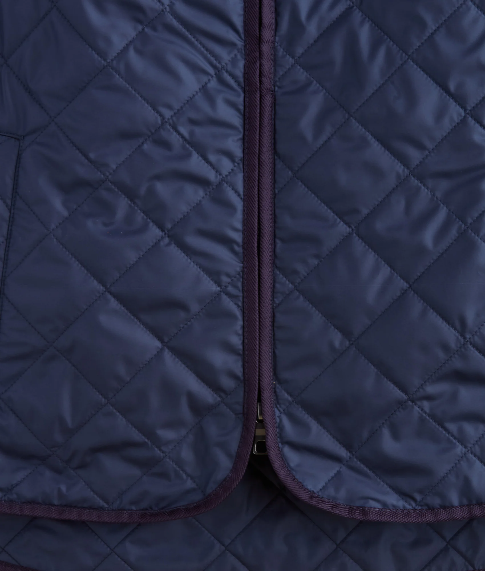 Jameson Quilted Vest :: Navy