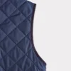 Jameson Quilted Vest :: Navy