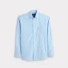 San Antonio Cowboy Fit :: Sky Blue Square Dobby