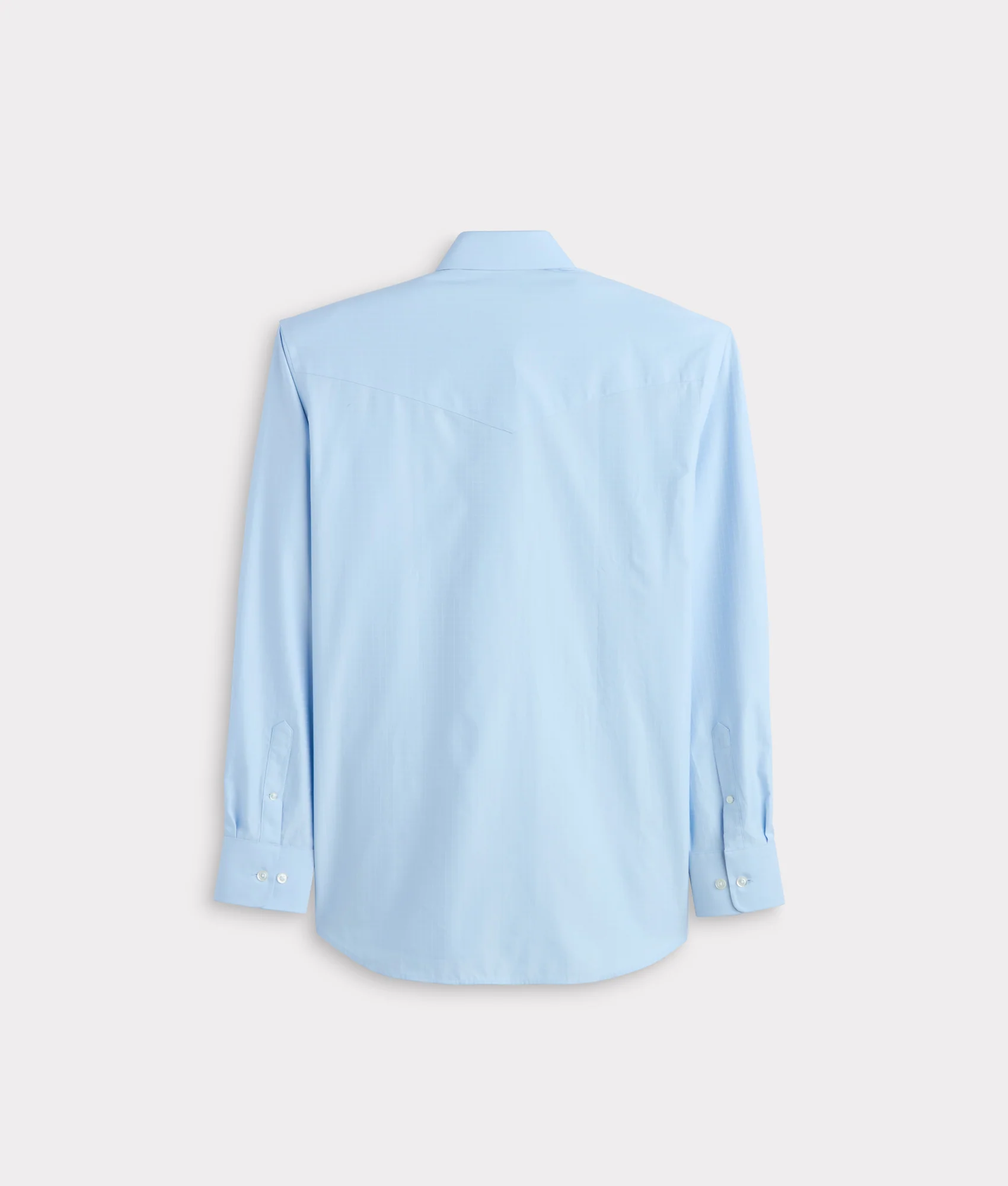 San Antonio Cowboy Fit :: Sky Blue Square Dobby
