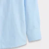 San Antonio Cowboy Fit :: Sky Blue Square Dobby