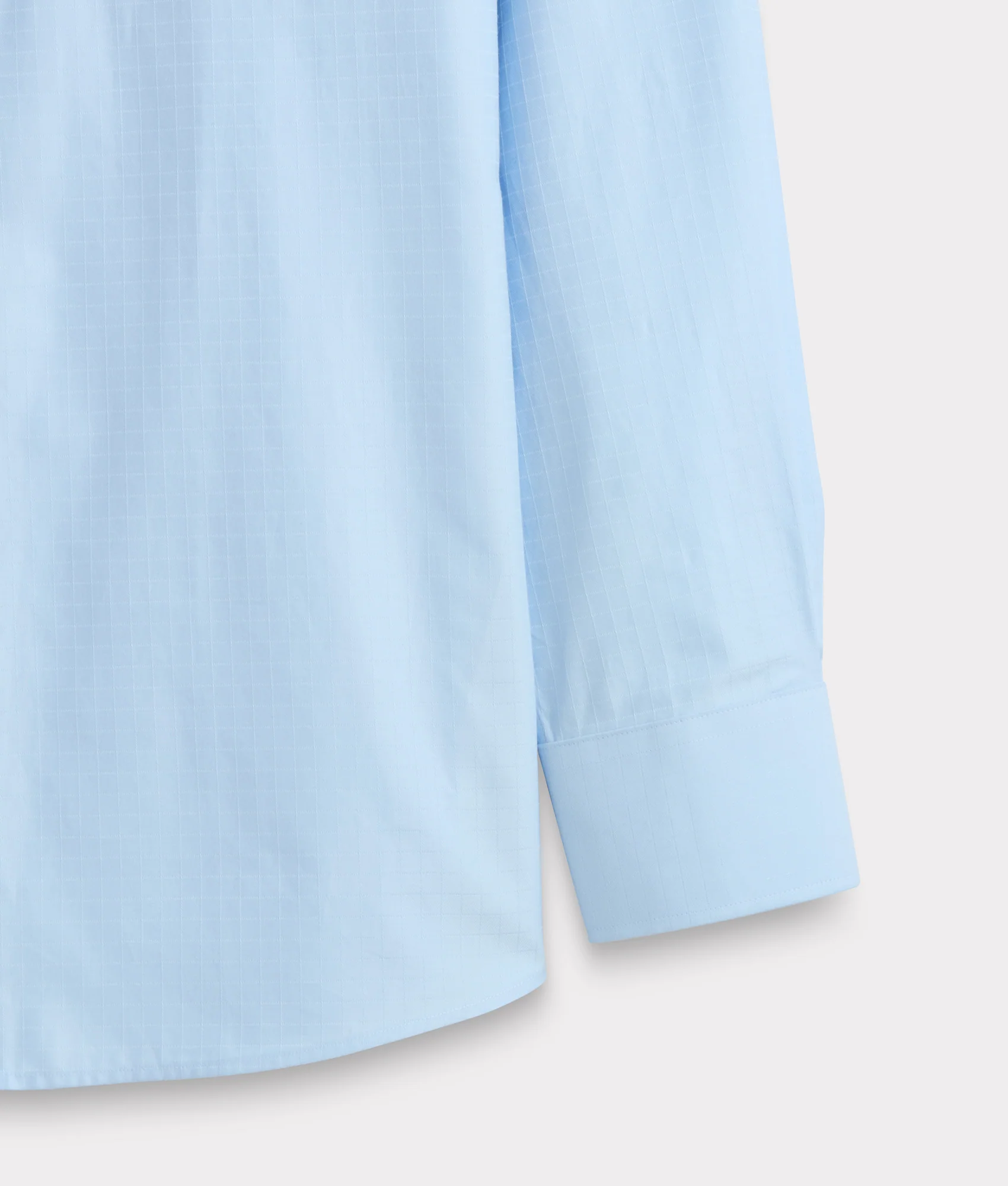 San Antonio Cowboy Fit :: Sky Blue Square Dobby