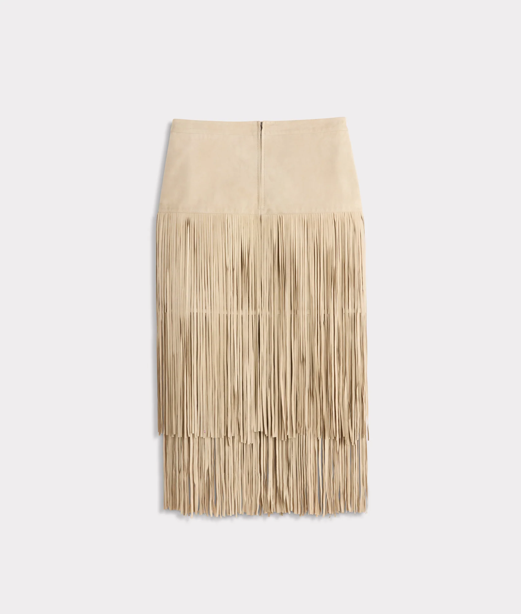 Rhiannon Fringe Skirt :: Bone
