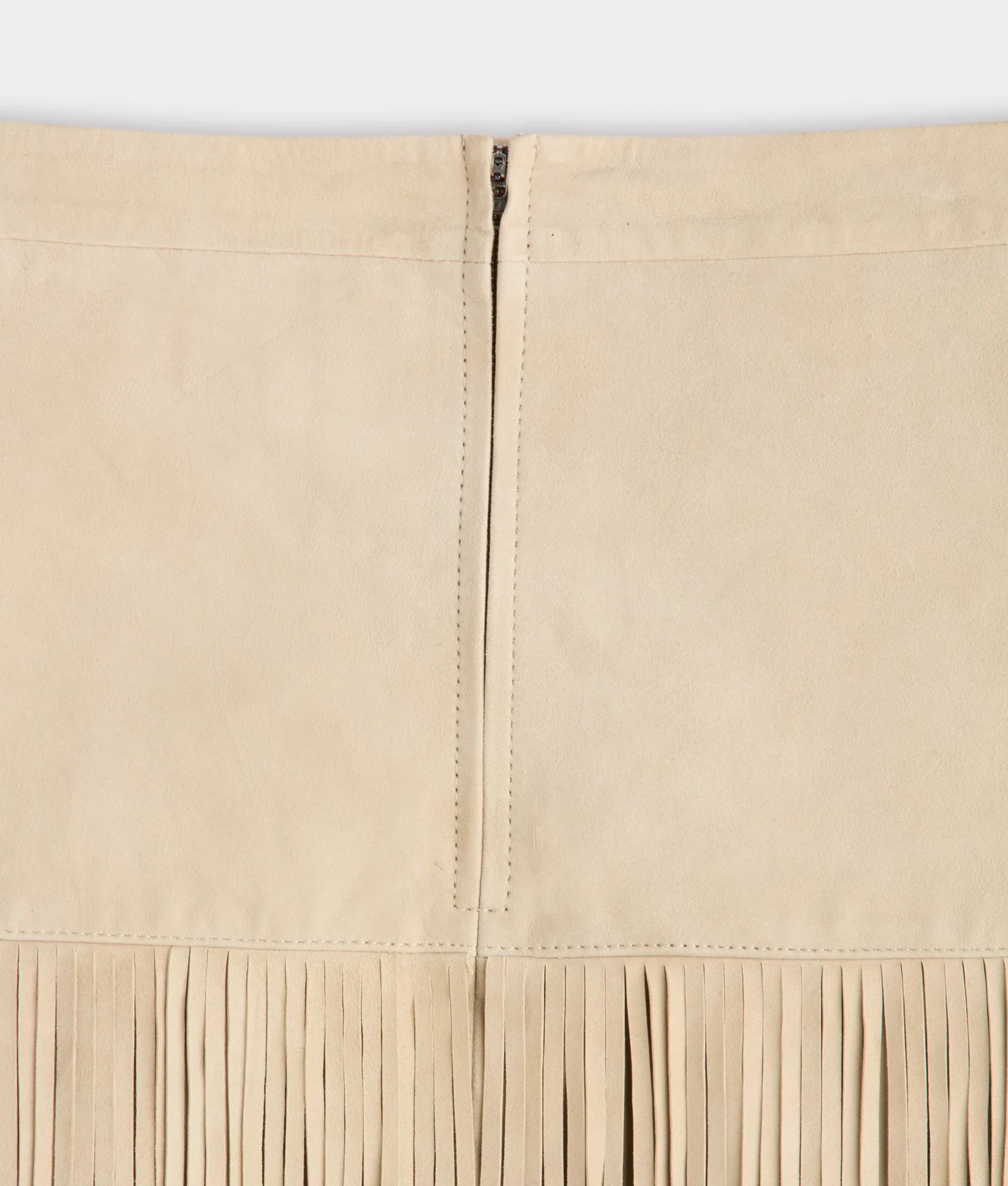 Rhiannon Fringe Skirt :: Bone
